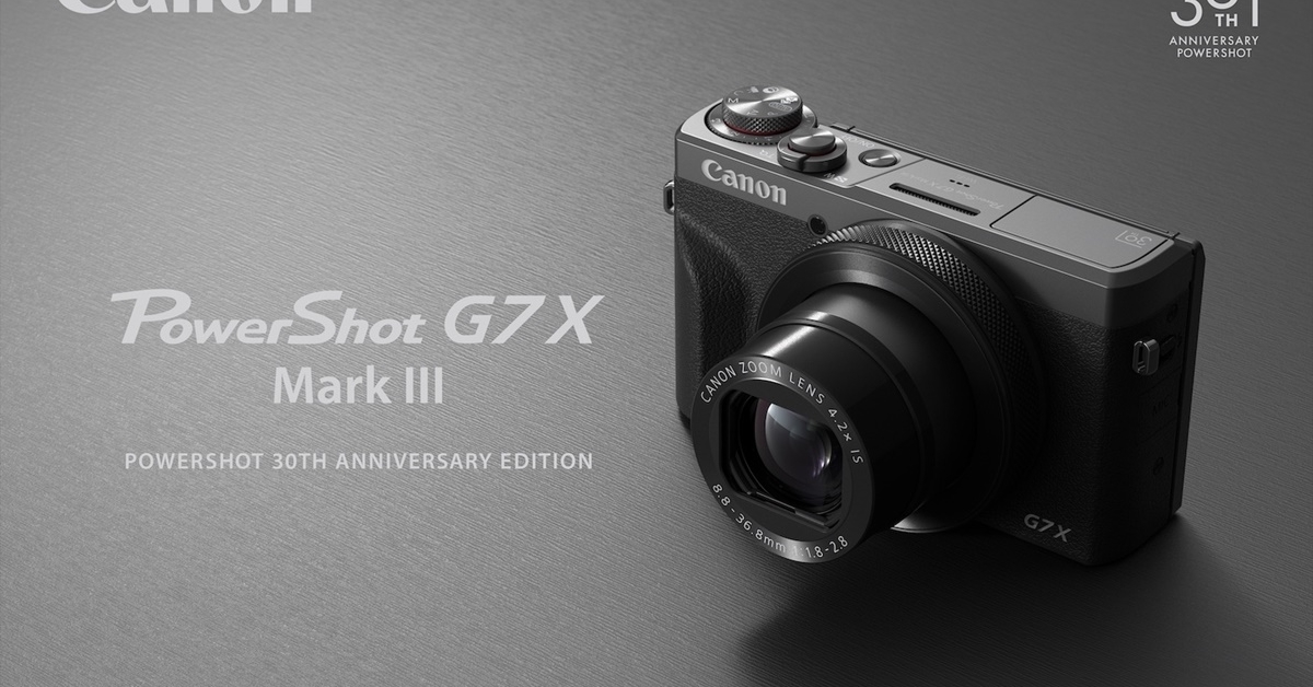 แคนนอน ฉลอง 3 ทศวรรษกล้องดิจิทัลคอมแพคระดับตำนาน เปิดตัว “PowerShot G7 X Mark III Commemorative Edition” สี Graphite สุดพิเศษ